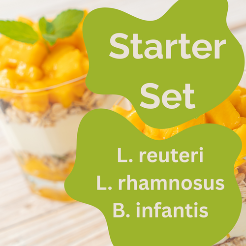 Стартовый набор для приготовления йогурта L. reuteri, L. rhamnosus, B. infantis
